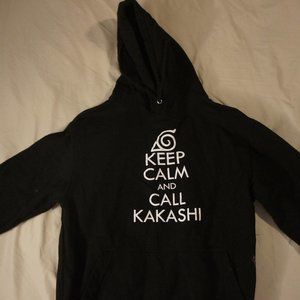 Keep Calm And Call Kakashi Naruto Hoodie Small